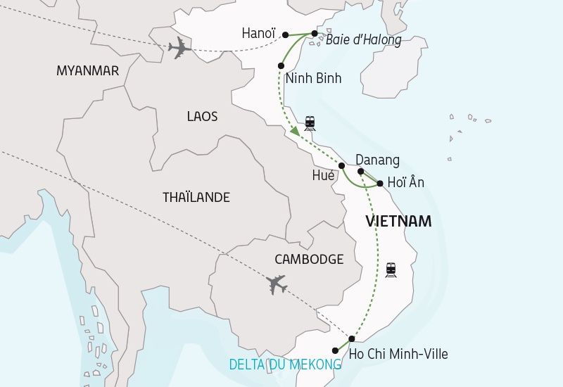 Circuit Le Vietnam, sur la Route Mandarine pas cher photo 1