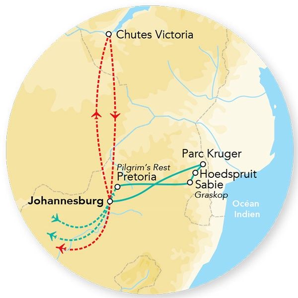 Circuit Splendeurs du Parc Kruger 10J/07N pas cher photo 2