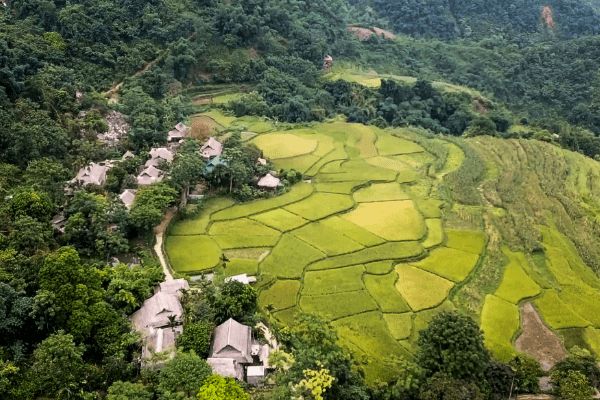 Circuit Des Rizières de Mai Chau à la Baie d'Halong pas cher photo 7