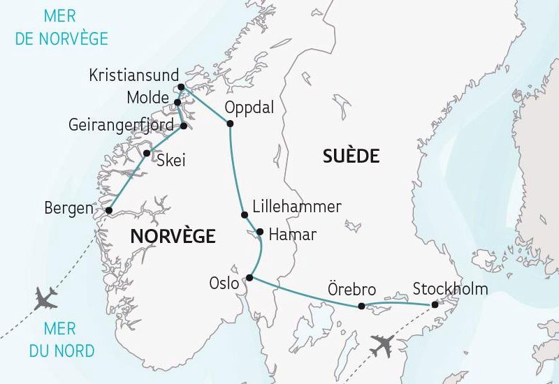 Circuit Stockholm et les Fjords de Norvège pas cher photo 1