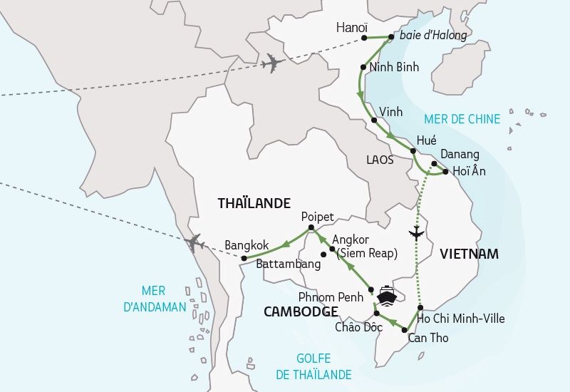 Circuit Le Vietnam et le Cambodge, richesses du Mékong pas cher photo 1
