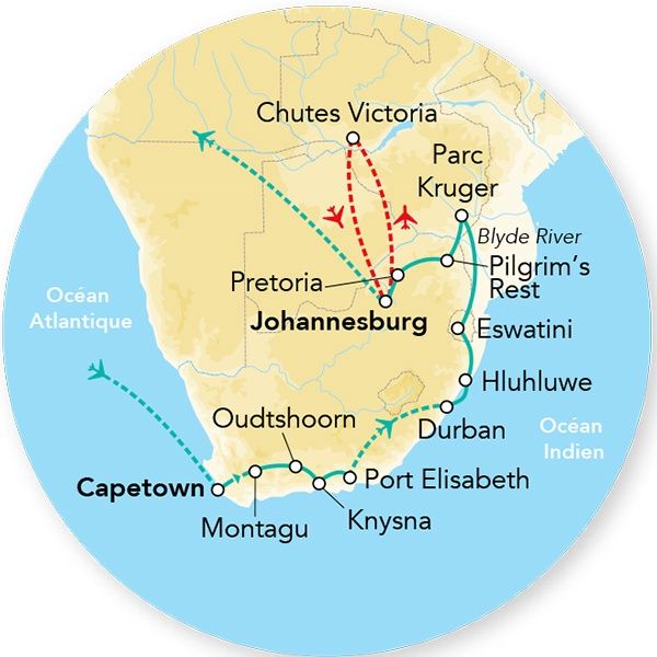Merveilles d'Afrique du Sud 15J/12N - 2026 - Limité à 20 pers. pas cher photo 2