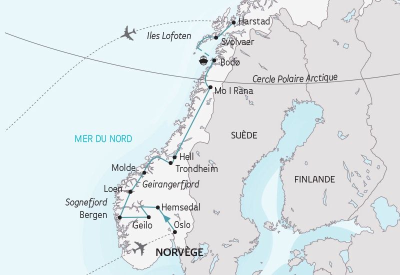 Circuit Majestueux Fjords et îles Lofoten pas cher photo 1