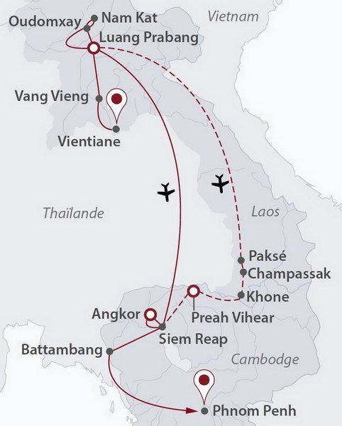 Balade Lao-khmère - Laos, Cambodge pas cher photo 2