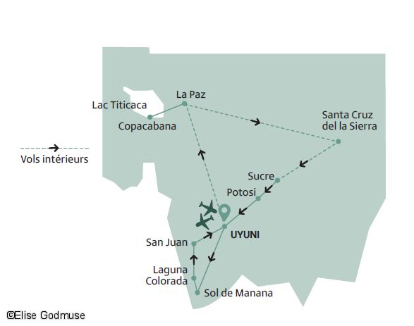 2026 - Circuit Bolivie, Entre Lagunes et Salar - Vols flexi - 16 personnes maximum pas cher photo 6