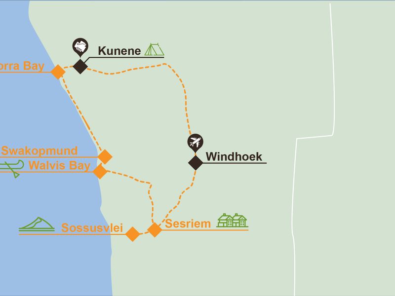 Circuit Vie sauvage dans le désert du Kunene pas cher photo 2
