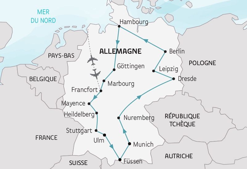 Circuit Le Grand Tour d'Allemagne pas cher photo 1