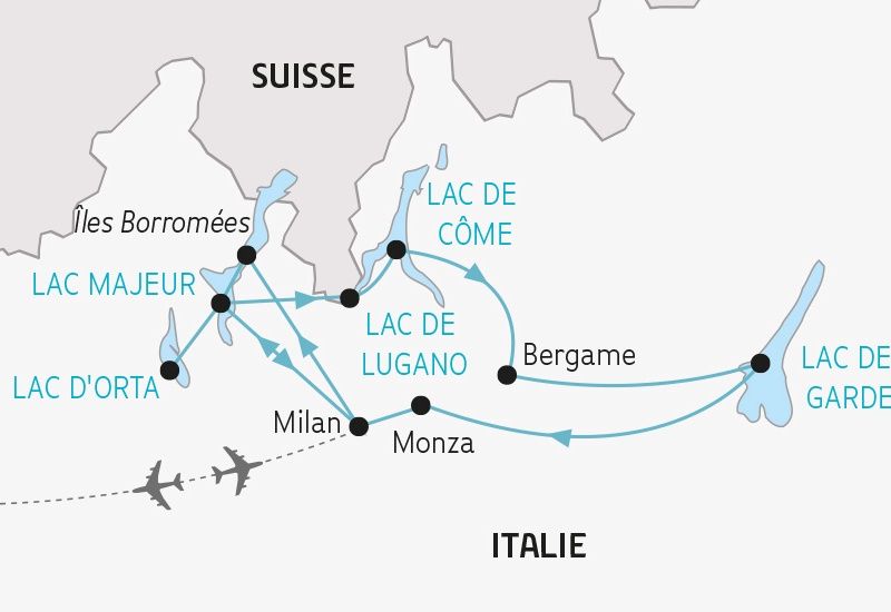 Circuit Les plus beaux Lacs d'Italie pas cher photo 1