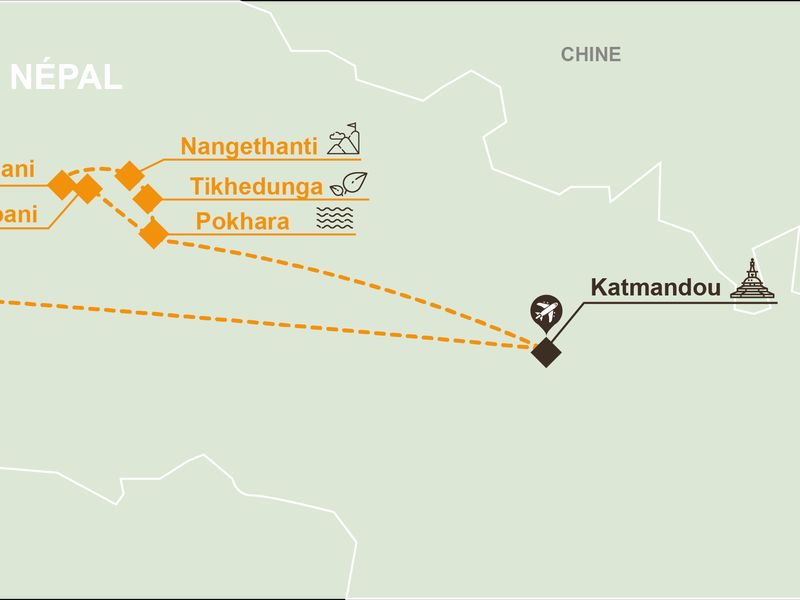 Circuit Trek dans l'Himalaya et réserve de Bardia pas cher photo 2