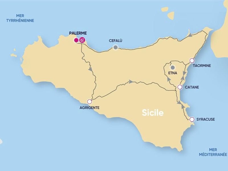 Autotour l'Essentiel de la Sicile 3* pas cher photo 2