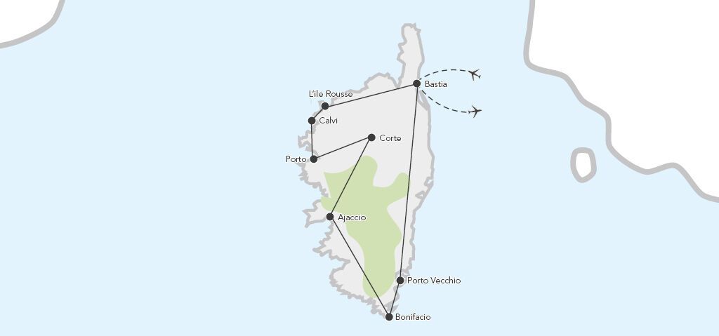 Sur la route : Grand Tour de Corse - Arrivée Bastia - 12J/11N pas cher photo 3