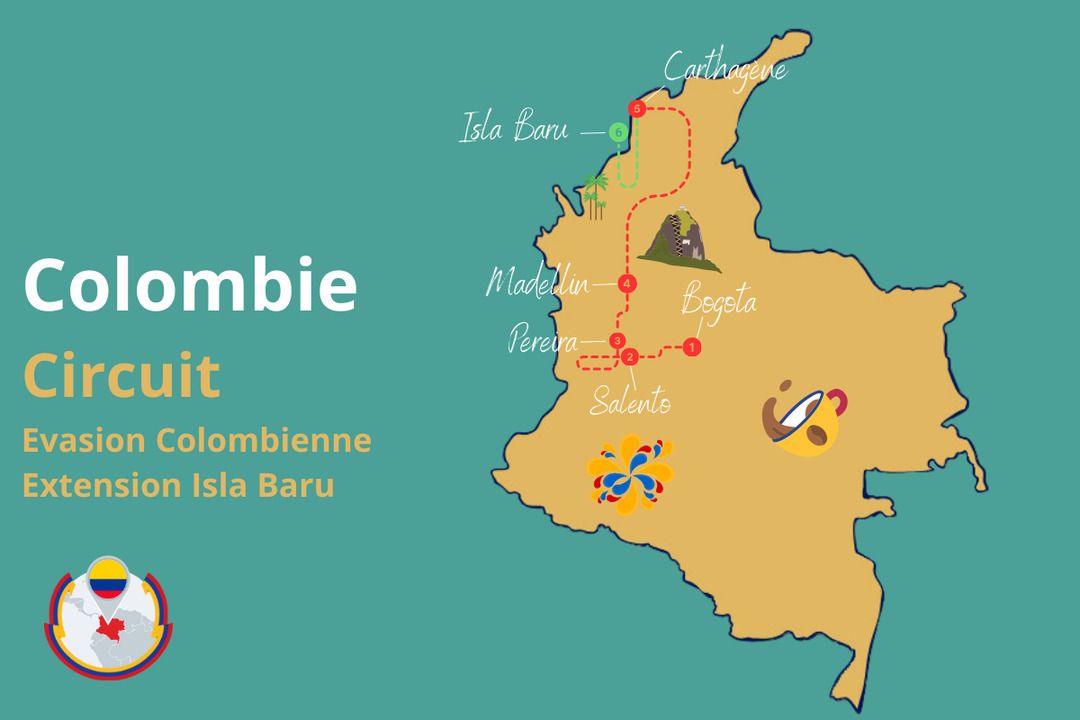 Circuit Evasion Colombienne et extension Isla Baru 3* pas cher photo 1
