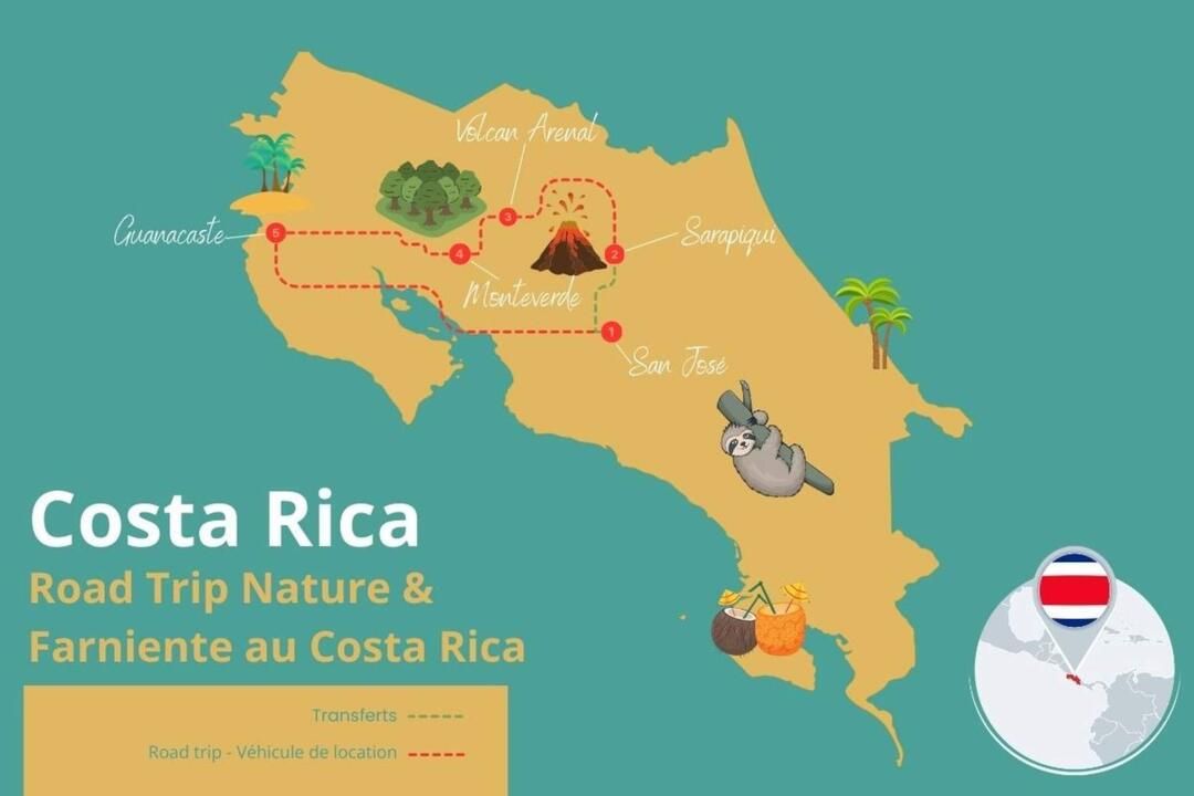 Autotour Road Trip Nature et Farniente au Costa Rica 2*-3* pas cher photo 3