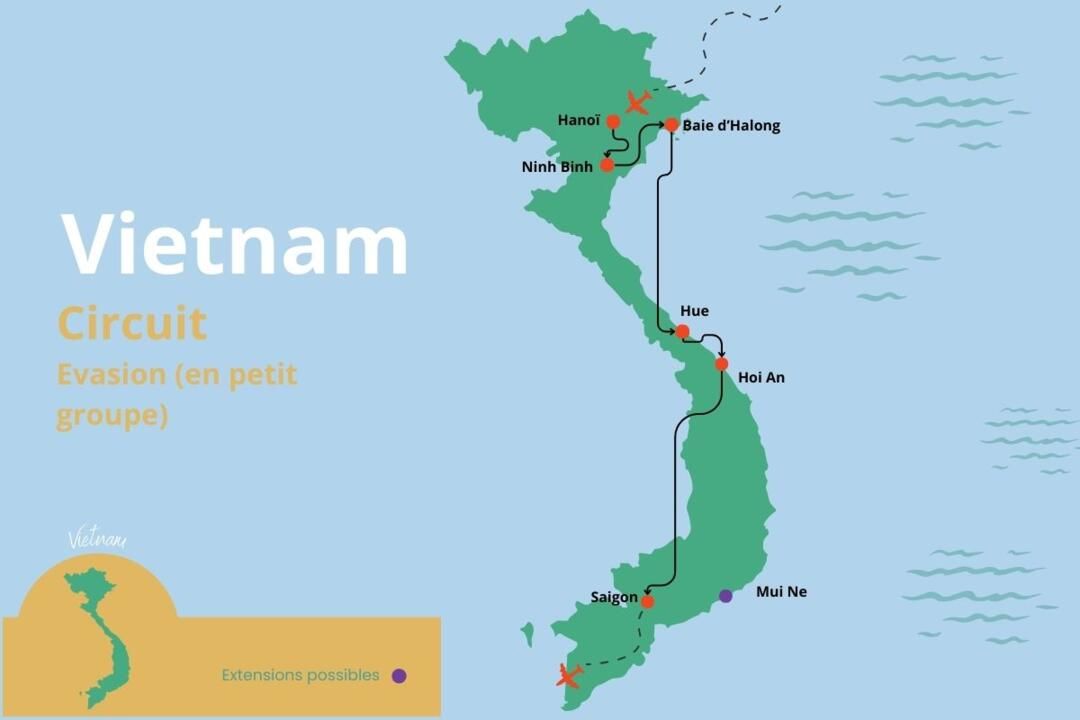 Circuit Evasion Vietnamienne 3*-4* pas cher photo 3