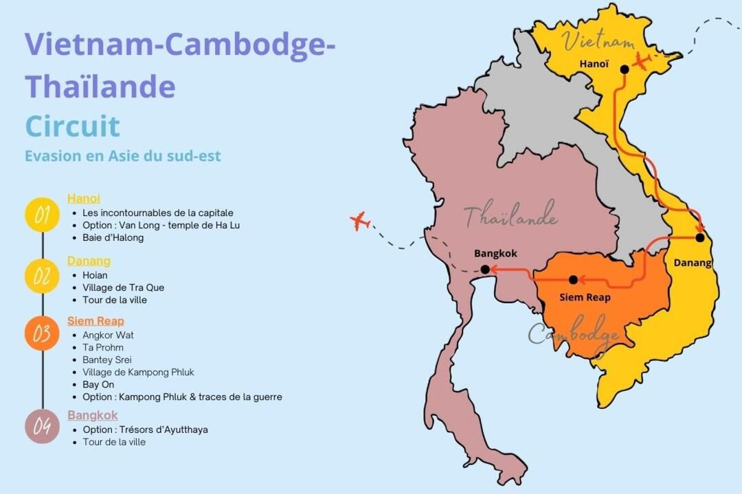 Circuit Privatif Evasion en Asie du Sud-Est 3* ou 4* pas cher photo 3