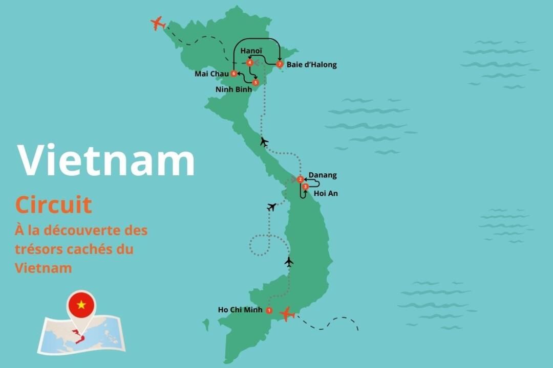 Circuit Privatif Trésors Cachés du Vietnam 3* ou 4* ou 5* pas cher photo 3