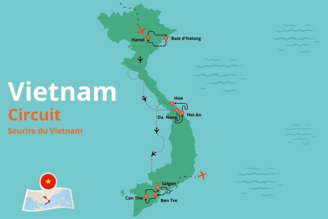 Circuit Privatif Sourires du Vietnam 3* pas cher photo 3