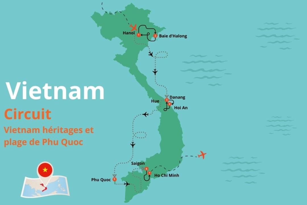 Mon Circuit Privé l'Essentiel du Vietnam et extension à Phu Quoc 3* ou 4* pas cher photo 3