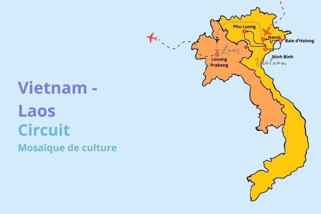 Mon Circuit Privé Mosaïque de culture entre Vietnam et Laos 3* ou 4* pas cher photo 3