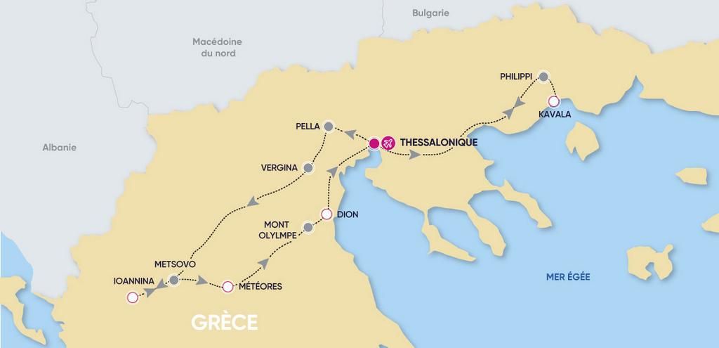 Autotour en Macédoine, Thessalonique et sa région (région nord) 3* ou 4* pas cher photo 3