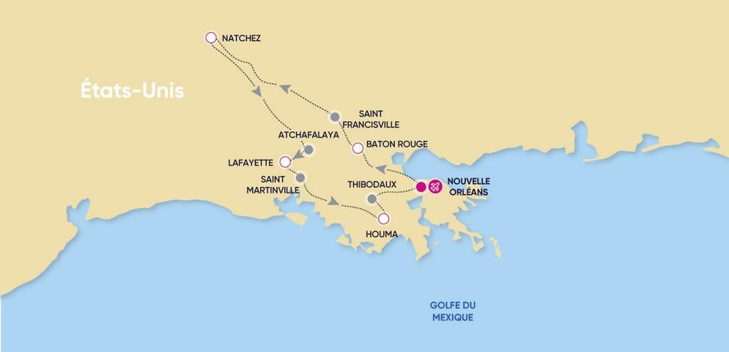 Circuit Coeur de la Louisiane 2*-3* pas cher photo 3