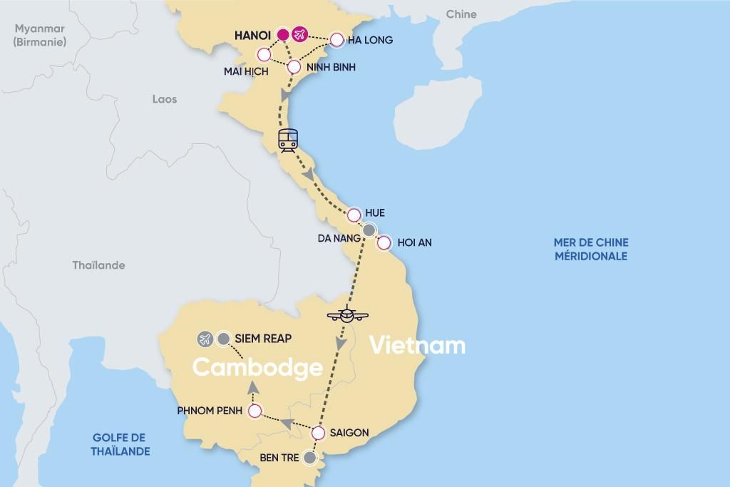 Circuit Vietnam Authentique et Temples d'Angkor 4*-5* pas cher photo 3