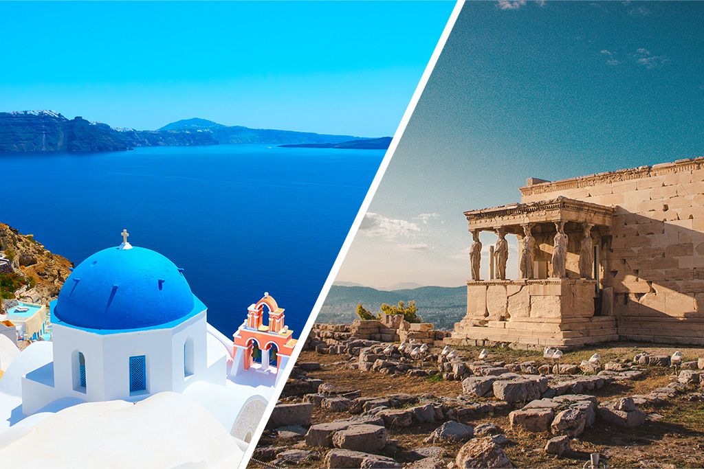 Combiné Athènes-Santorin-Naxos 2*-3* pas cher photo 2