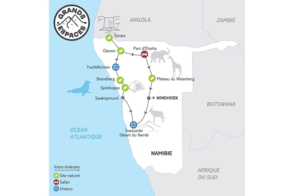 Circuit Pays Himba, Dunes et Réserves de Namibie 3* pas cher photo 23