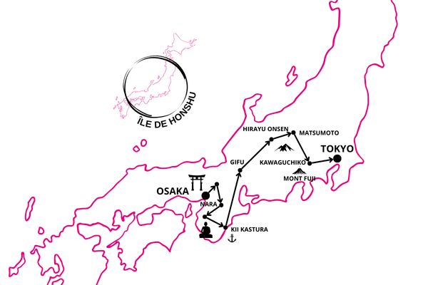 Circuit Au Coeur du Japon Authentique et Insolite et Tokyo en Liberté 3* pas cher photo 3