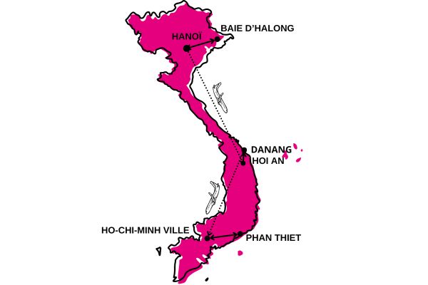 Circuit Aventures en Famille au Vietnam 3-4* en privatif et plage à Phan Thiet 4* pas cher photo 1