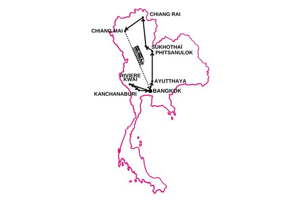 Circuit Charmes de Thaïlande et Rivière Kwaï pas cher photo 3