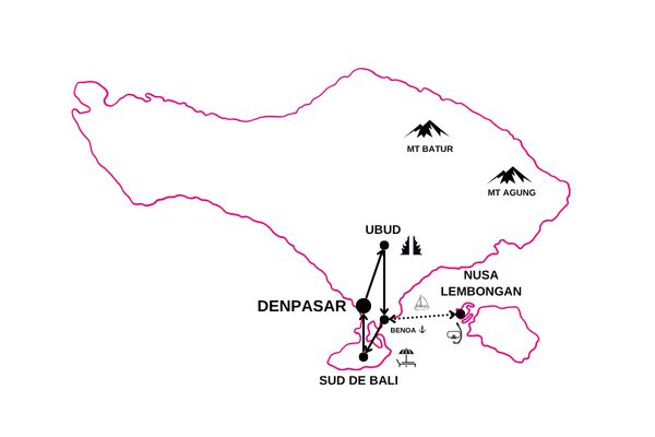 Combiné Des Rizières de l'île des Dieux aux eaux turquoise de Nusa Lembongan 4* pas cher photo 3