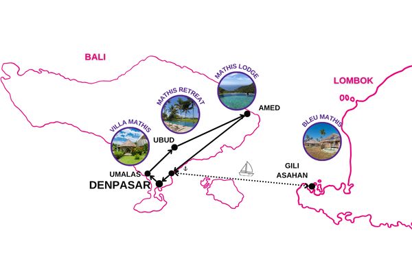 Combiné Mathis Collection Charming : Ubud, Amed et Gili Asahan pas cher photo 3