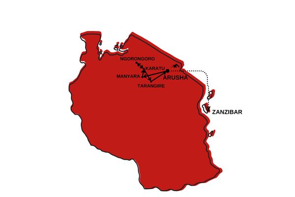 Circuit Des Pistes du Nord aux Plages de Zanzibar pas cher photo 3