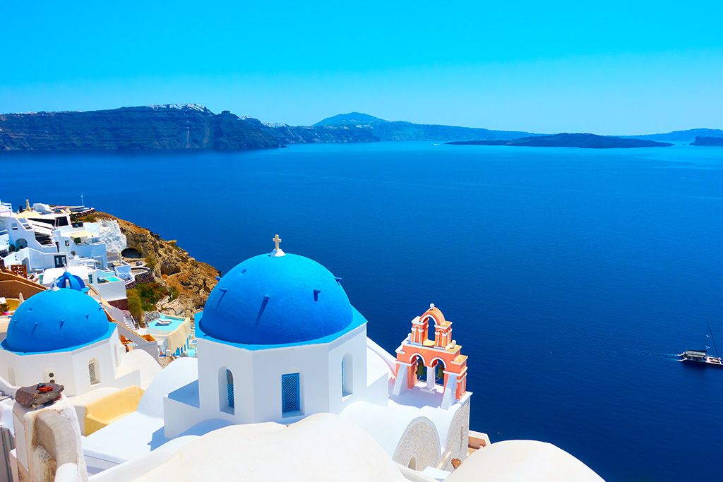 Combiné Héraklion - Îles de Santorin 2*-3*-4* pas cher