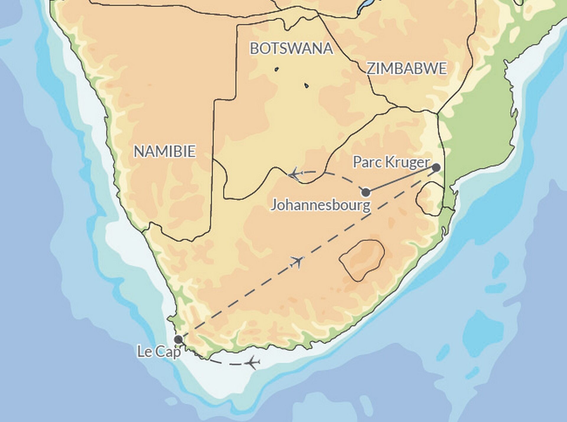 Sur la route : Cape Town & Safaris - 9J/6N pas cher photo 3