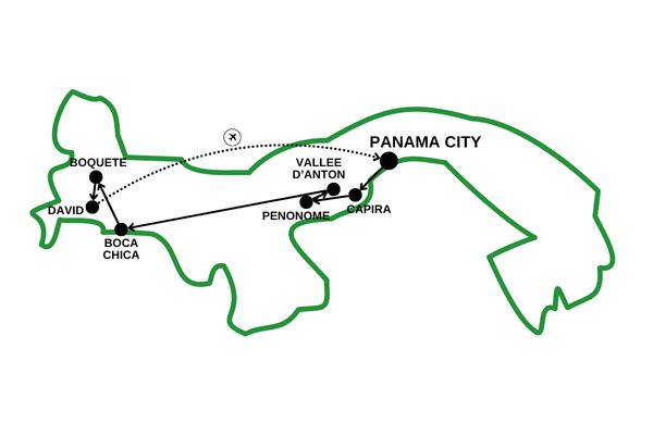Circuit Panama, Couleur Café pas cher photo 3