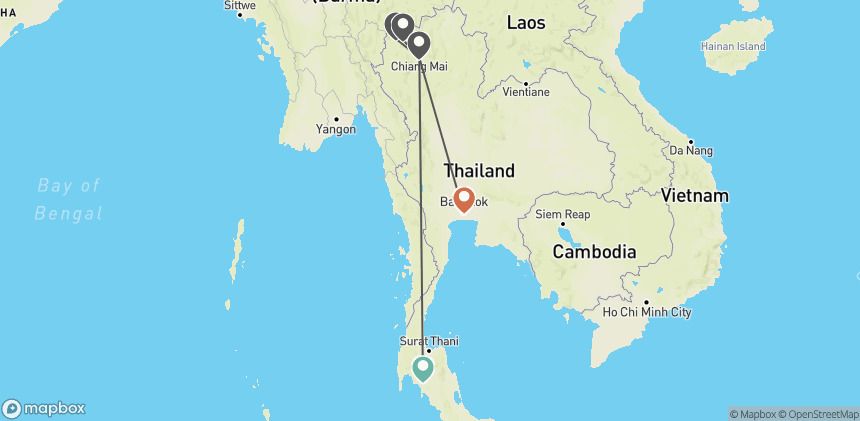 Circuit Thaïlande intime : des montagnes de Pai aux lagons de Krabi pas cher