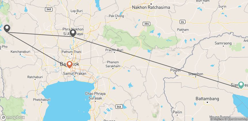 Circuit Au coeur des empires : de la rivière Kwaï aux portes d'Angkor pas cher