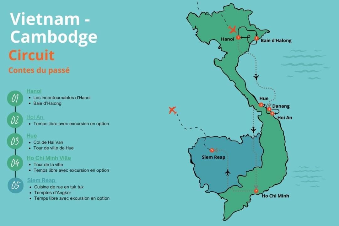 Mon Circuit Privé Contes du Passé Vietnam et Cambodge 4* ou 5* pas cher photo 3