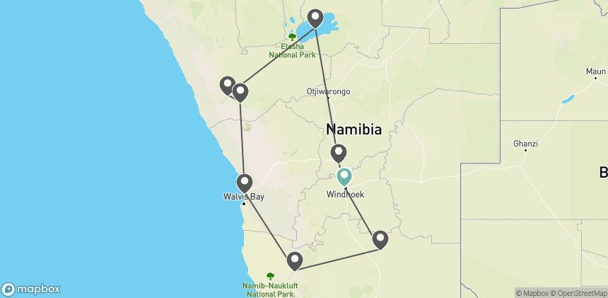 Autotour Sur les routes de Namibie 4* pas cher photo 1