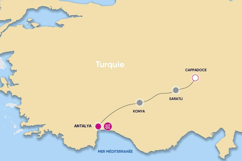 Circuit Côte Méditerranéenne et Cappadoce 4*-5* pas cher photo 3