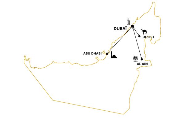 Combiné Dubai & Abu Dhabi, l'Âme de Deux Emirats pas cher photo 3