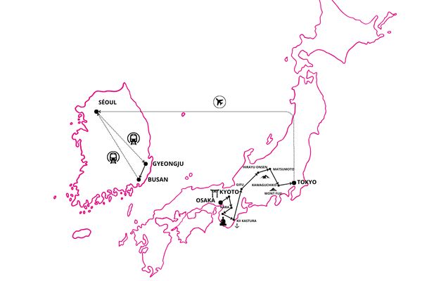 Circuit Du Japon à la Corée, Au Rythme des Traditions + Vols Flex pas cher photo 3