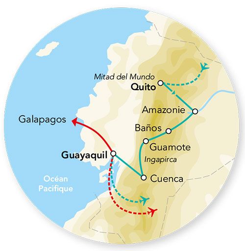Circuit Splendeurs de l'Equateur & Extension Galapagos Terrestre 3/4* pas cher photo 23