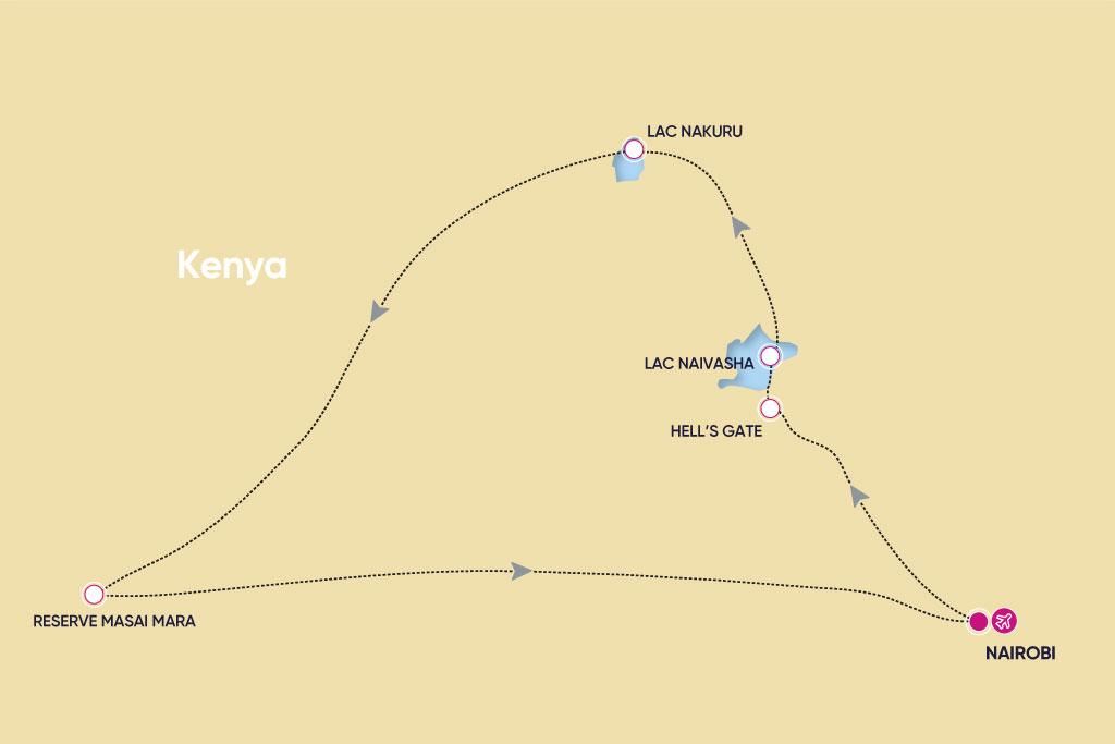 Safari De la Vallée du Grand Rift à Masai Mara 4* pas cher photo 3