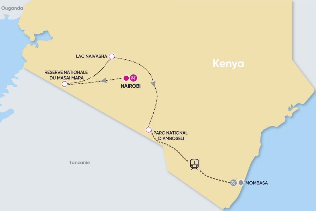 Safari Inoubliable au Kenya : Masai Mara, Naivasha et Amboseli 4*-5* pas cher photo 3