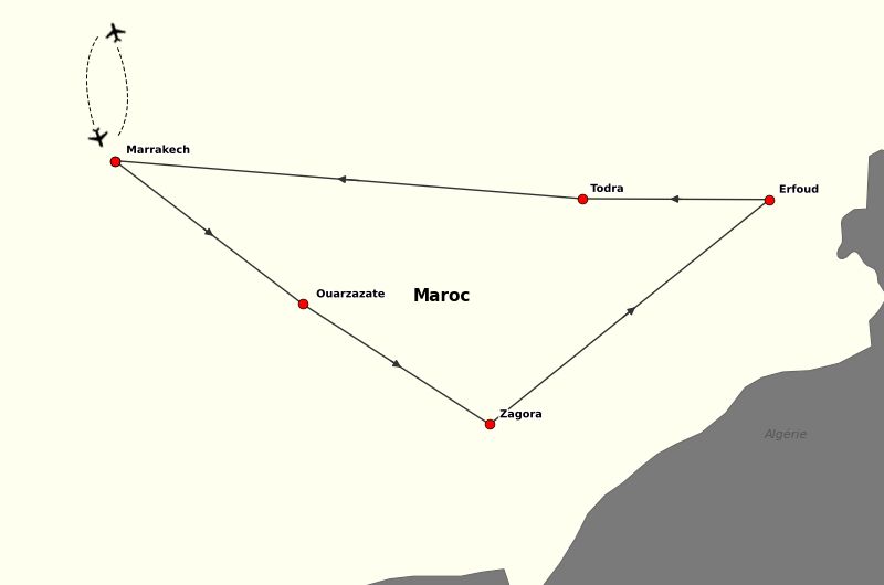 Circuit Grand Sud Marocain & Extension Club Coralia Dar Atlas 4* NL pas cher photo 2
