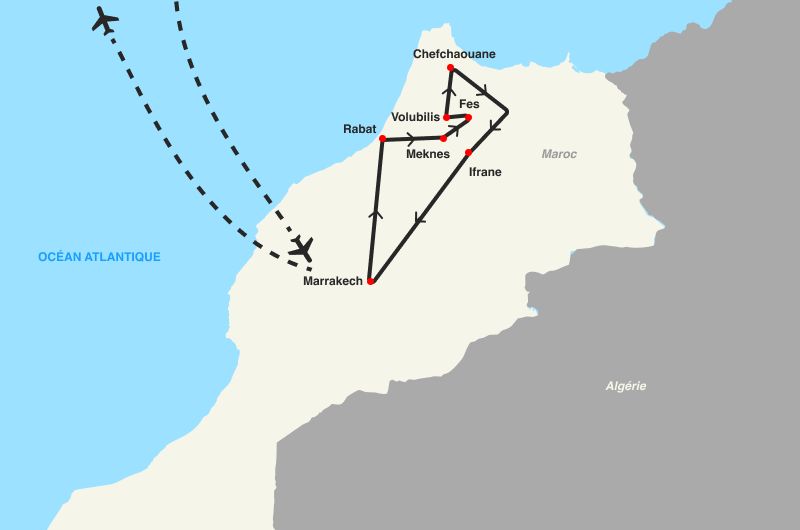 Circuit Coralia Tour Imperial & Chefchaouen Extension Club Coralia Aqua Mirage 4* pas cher photo 2