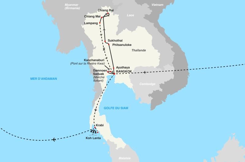 Circuit Coralia Les Perles Du Siam & Détente Au Avani+ Koh Lanta Krabi 5* pas cher photo 3